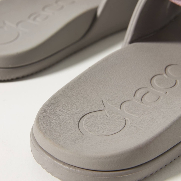 *SOLD* NEW Chaco Chillos Slide Solid Mauve  Womens SANDAL SIZE 8 Slide On - Picture 4 of 8